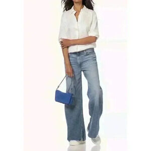 RE/DONE Low Rider Loose Jeans Vintage Flow Wide Leg Side Split Sz 29